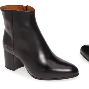 Common Projects City Block Heel Bootie